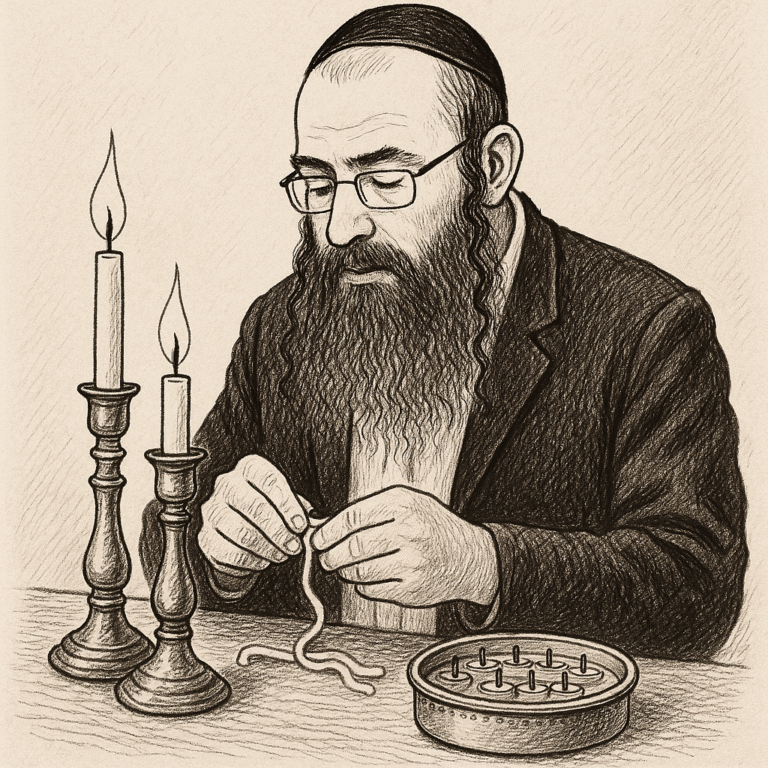 My father, shabbos candles and love